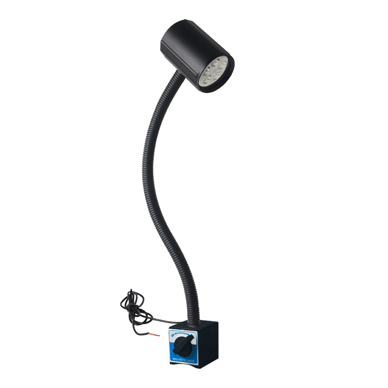 歐拓制造LED機(jī)床工作燈,三色警示燈,流水臺(tái)工作燈5W-24V-黑色-開(kāi)關(guān)磁