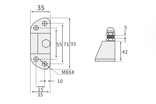 聯(lián)動(dòng)平鉤寬款